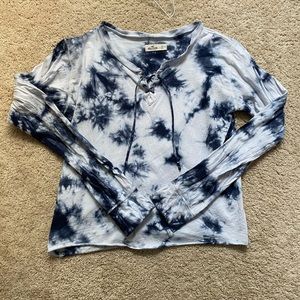 Hollister tie dye long sleeve